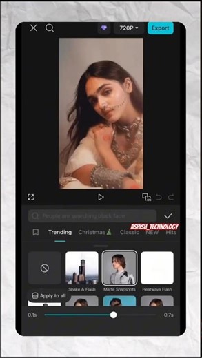 CapCut Meta Snapshot Tutorial 🔥 Trending Reel Effect 2026 #foryou #edit #capcutedit #instagram