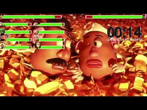 Toy Story 3 Incinerator Scene with healthbars & timer 2