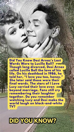 Did You Know Desi Arnaz’s Last Words Were to Lucille Ball? #desiarnaz #legends
