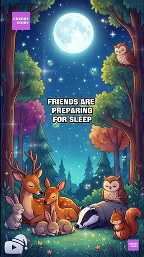Helping Your Child Fall Asleep in Minutes ✨ #bedtimestories #calmingstoriesforkids #forestfriends