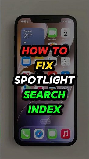 How to Force iPhone to Rebuild iOS 27 Spotlight Search Index