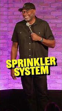 My sprinkler system is running MY life | Kevin Bozeman #shorts #homeowner #comedy #sprinklersystem