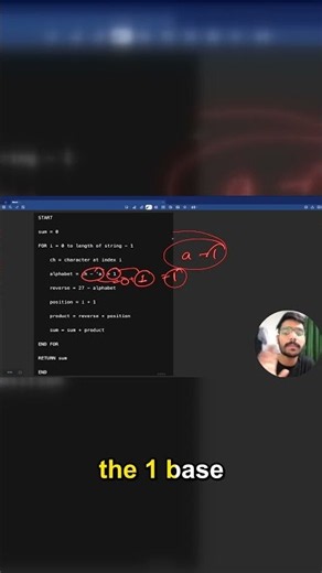 Python String Trick: Find Reverse Alphabet Position #Shorts #python #coding