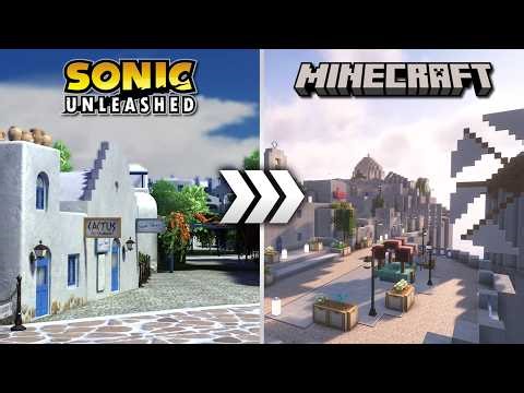 Apotos RECREATED in Minecraft | Hub & Stage