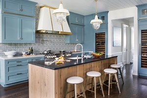 This Pattern-Filled Kitchen Will Make You Rethink Traditional Subway Tile