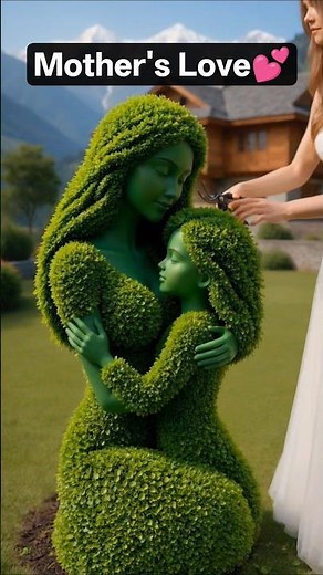 Amazing Topiary Transformation 🌳 Turning simple plants into stunning living sculptures.