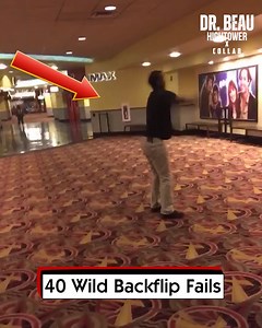 33K views · 35 reactions | 40 Wild Backflip Fails | Dr. Beau Hightower | Facebook