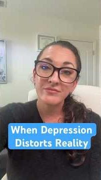 When depression distorts reality #depressionawareness #psychotic #mentalhealth #depressionhealing