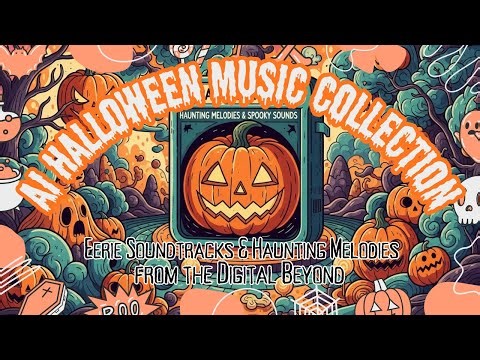 🎃 AI HALLOWEEN MUSIC COLLECTION👻 Eerie Soundtracks & Haunting Melodies💀 from the Digital Beyond