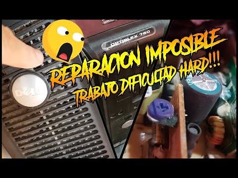 REPARACION HARD!! DELL OPTIPLEX 760 ERROR 1/3 FALLA ELECTRONICA Y LIMPIEZA EXTREMA!