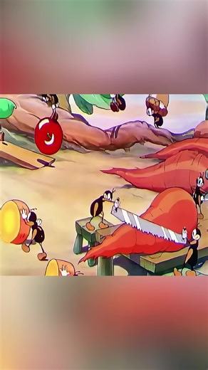 Se burló de las hormigas… y el invierno casi lo mata 🥶🐜 #caricatura #películas #animations #clips