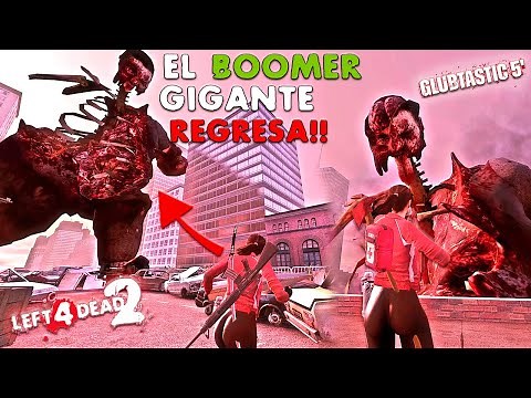 The Incredible Giant Boomer Returns L4D2 | Glubtastic 5 | L4D2 Troll Maps |