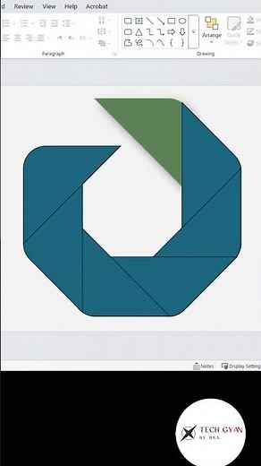 How to make Shapes Presentation in Power Point