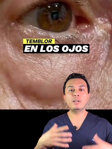 ¿Por qué tiembla el ojo? Causas y soluciones