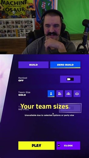 New Fornite Menu UI! Epic Code: MACHINEOSAUR #Fortnite #EpicPartner #machineosaur