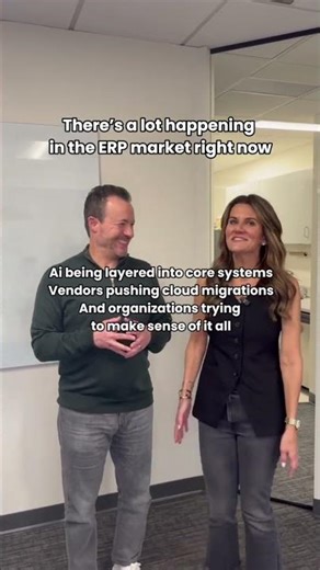 The ERP market is evolving faster than ever Between AI announcements cloud migration pressure
