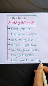 13K views · 182 reactions | Benefits of Drinking - Hot Water ♨️ . . . #english #englishtips #hotwater #fbreels | Tushar Ghosh | Facebook