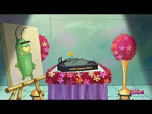 Spongebob/planktons funeral/clip