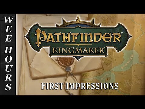 PATHFINDER KINGMAKER: First Look At Combat (30 Games/30 Days 26)