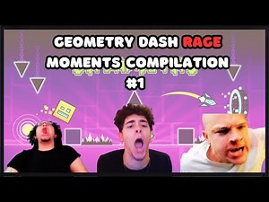 GEOMETRY DASH RAGE MOMENTS COMPILATION #1 (Jynxzi & More)