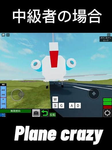 ロブロックス 初心者 中級者 上級者の場合 プレインクレイジー編 #short