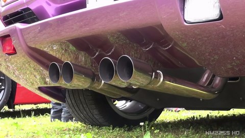 Lamborghini Diablo V12 raw sound high rev