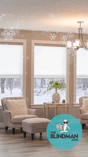 Add festive charm with elegant window coverings! Blinds, Shutters, Shades, Draperies & Automation designed for your home. | The Blindman