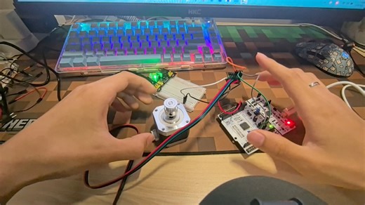 【STM32】杜邦线直连A4988驱动42步进电机