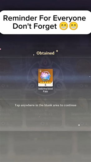 Genshin_Gamer | Don't Forget To Claim 😁 #genshinimpact #genshin #primogems #intertwined #genshinguide #hoyoverse | Instagram