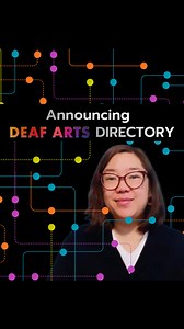 DeafArtsDirectory.com is LIVE! If you are an: - Artist who is Deaf, DeafBlind, DeafDisabled and Hard of Hearing -Disability-led Business or Organization that serves and supports Deaf, DeafBlind, DeafDisabled and Hard of hearing artists and their work Then you are eligible and welcome to participate in the Art Directory! ✨ Deaf Arts Directory is currently maintained by Deaf Spotlight with many thanks to Howl Round’s Deaf Theater Action Planning, Black Disabled Creatives, B.Hawbaker, volunteers an