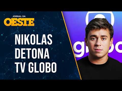 EXCLUSIVE: Nikolas challenges TV Globo for drone footage at Bolsonaro's house.