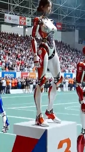 This Korean AI Humanoid Robot Just Won the 100m at the Robotics Olympics | AI Robot Lab