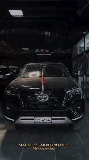 Aozoom W7 installing in Toyota Fortuner #caraccessories @Babuchoudhary_mahadev