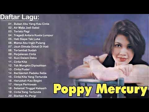 Poppy Mercury Full Album Tanpa Iklan | Hati Siapa Tak Luka | Badai Asmara | Surat Undangan |Pop 90an
