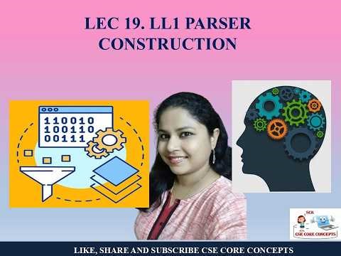 LL1 PARSER CONSTRUCTION 2D PARSING TABLE