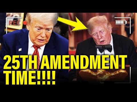 Trump LOSES IT at 25th AMENDMENT as HEALTH COLLAPSES!!