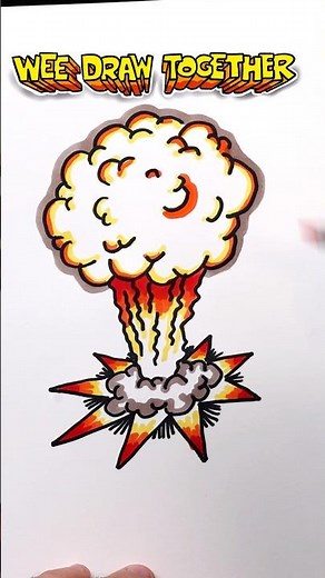Learn to draw an EXPLOSION!!