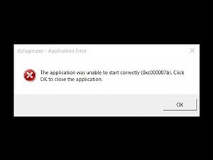 如何修复Windows 10中的``应用程序无法正确启动0xc00007b''