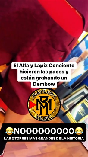 93K views · 3K reactions | El Alfa y Lápiz Conciente hicieron las paces y están grabando un Dembow #elalfa #lapizconciente #dembow #elalfaeljefe | Rainel Isael Corporan Puello | Facebook