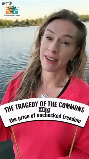 The tragedy of the commons and the price of unchecked freedom What do overfishing, air pollution, and the messy office fridge have in common? They're all examples of the "Tragedy of the Commons," a powerful idea that explains how the pursuit of self-interest can deplete and degrade shared resources, harming everyone in the long run. This video explains a key concept that underlies many environmental, social, and economic issues and how rules and regulations can offer a path towards greater freed