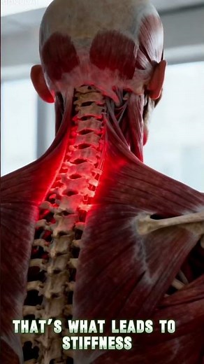 Fix Tech Neck in 5 Seconds | Simple Chin Tuck Exercise #neckexercise