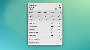 The Weather App Is Coming to Your Mac Menu Bar