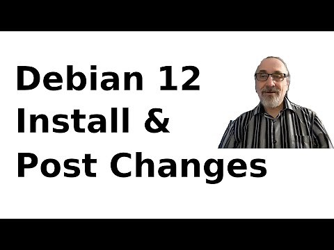 Debian 12 install & Configure