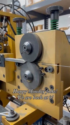 2.6K views · 48 reactions | Here is a super quick look at an extremely important cog in the string shop. (I pulled it from another video). This handy device (or one of it’s siblings) ballends every string that comes through the shop. Whether it’s a core wire that has several stages left before it becomes a string, or if it’s a plain string receiving its custom lock twist. #Stringjoy #madeinnashville #guitarstrings #guitarplayer #musiccity # | Stringjoy | Facebook