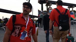 HasanAbi clashes with Palestine supporter after a misunderstanding outside the DNC