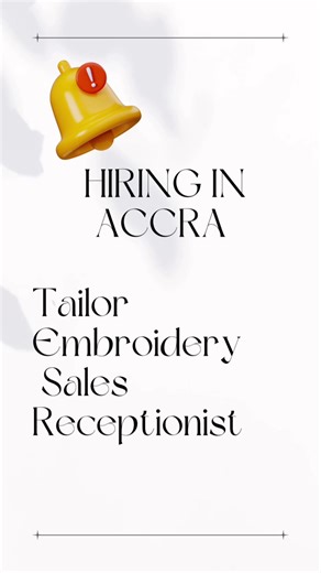 Job Opportunity in Accra - Apply Now!