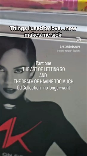 Part one - The Art of Letting Go & The Death of Having too much - cd collection