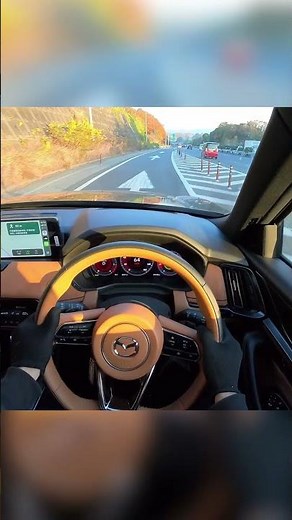 CX-60のスポーツモード加速 #cx60 #cx80 #mazda #drive #マツダ #pov #加速 #高速道路 #highway #short