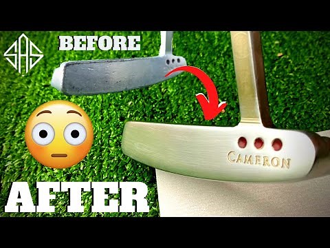 REFURBISHING MY SCOTTY CAMERON PUTTER BY HAND - POLISHING PT.2
