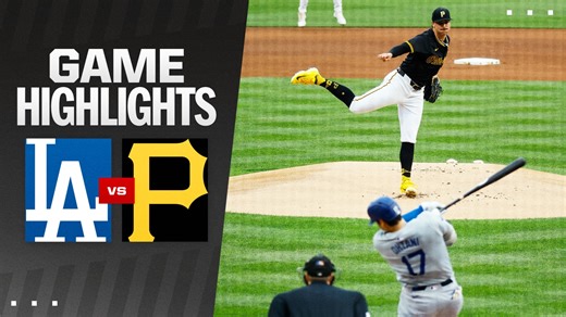 Dodgers vs. Pirates Highlights